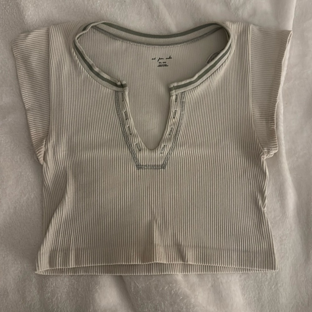 Urban outfitters notch neck top